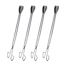 Trash Grabber Tool 4pcs with Ergonomic Grip for Outdoor Cleanup and Safe Glass Handling 32cm