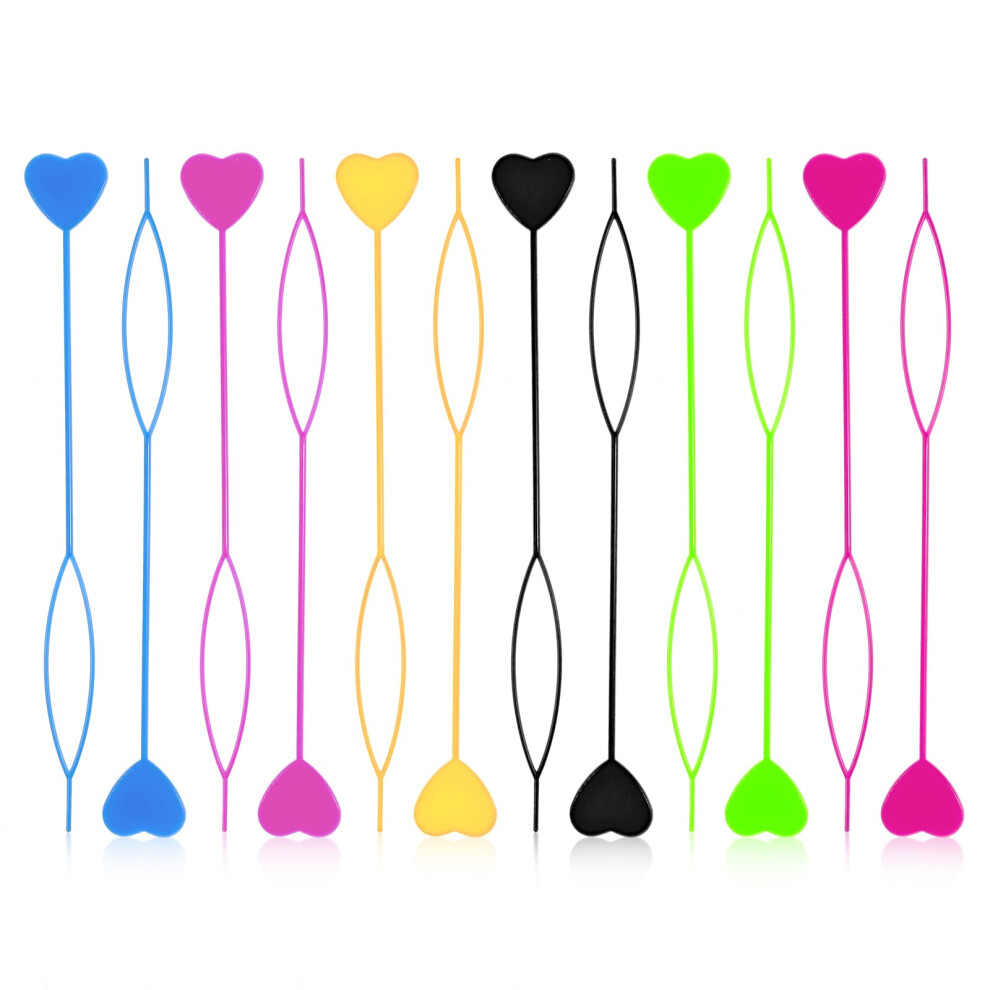 Unisex Hair Beader Tool Kit With Fast Bead Loading, Colorful Topsy Tail Styling Set For Braids, 12Pcs