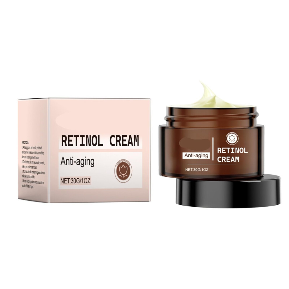 Cream Retinol Moisturizer Antiaging Face For Wrinkles Hydrating Skin Renewal 1Pc