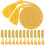 Graduation Honor Cords 12 Pack Bright Gold Extra Long Durable Polyester for Ceremony 1