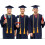 Graduation Honor Cords 12 Pack Bright Gold Extra Long Durable Polyester for Ceremony 3