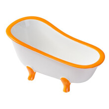 Ceramic Dessert Bowls 10oz Creative Footed Design for Ice Cream, Fruit and Snacks at Home