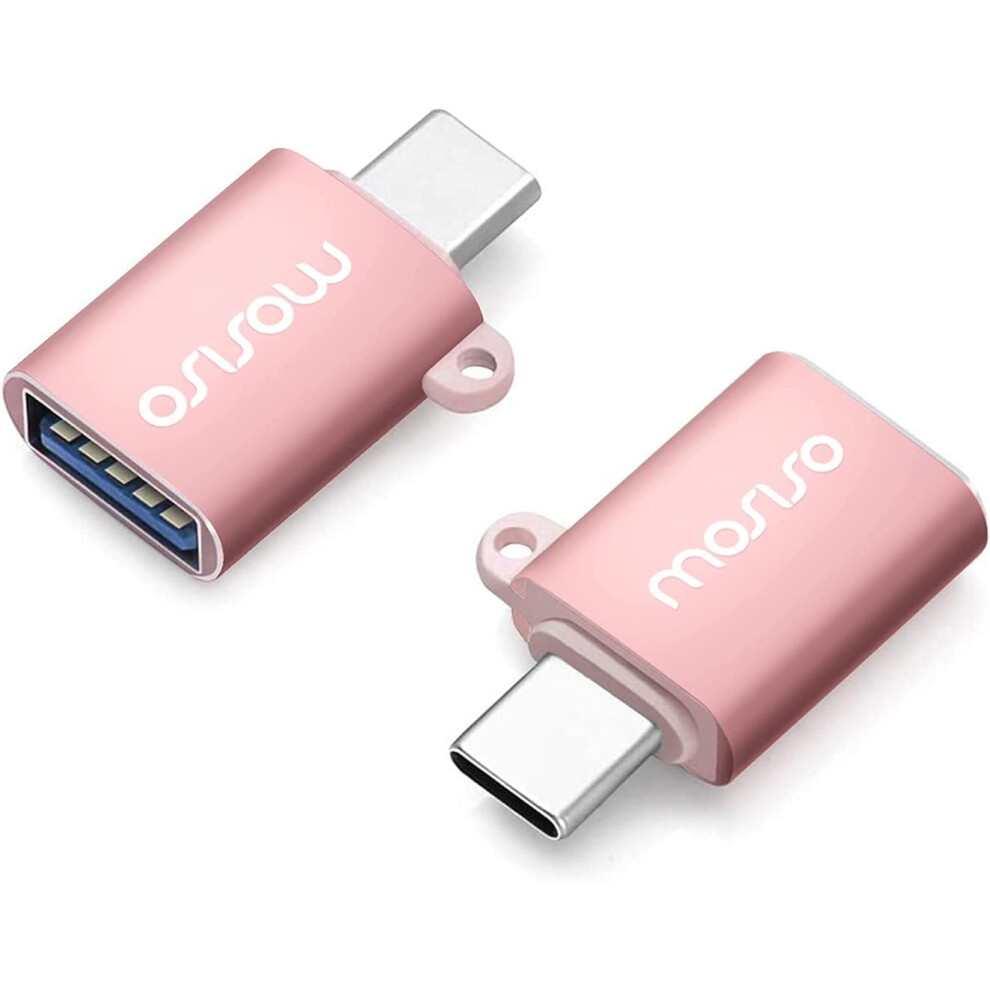 Usb C To Usb Adapter 2 Pack, Usb Type-C To Usb Connector, Thunderbolt 3 To Usb 3.0 Converter Otg Compatible 9180479531265