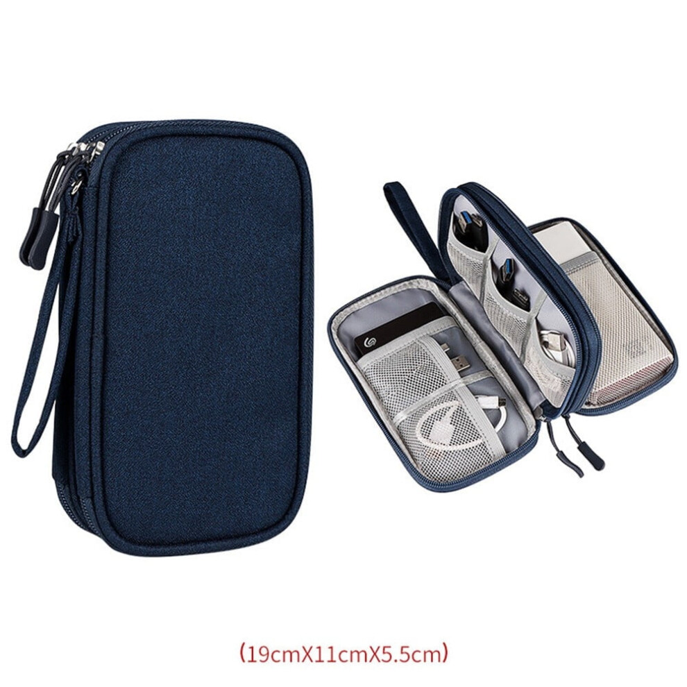 Electronic Accessories Cable Bag Organizer, Travel Pouch Storage Case, Portable Charger Holder For Cords, Wires, Usb, And Electronics 9180479531920