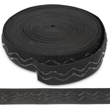 1 Roll of Daily Sewing Elastic Strap Knit Stretch Band Spool Stretchy Waistband Elastic Band