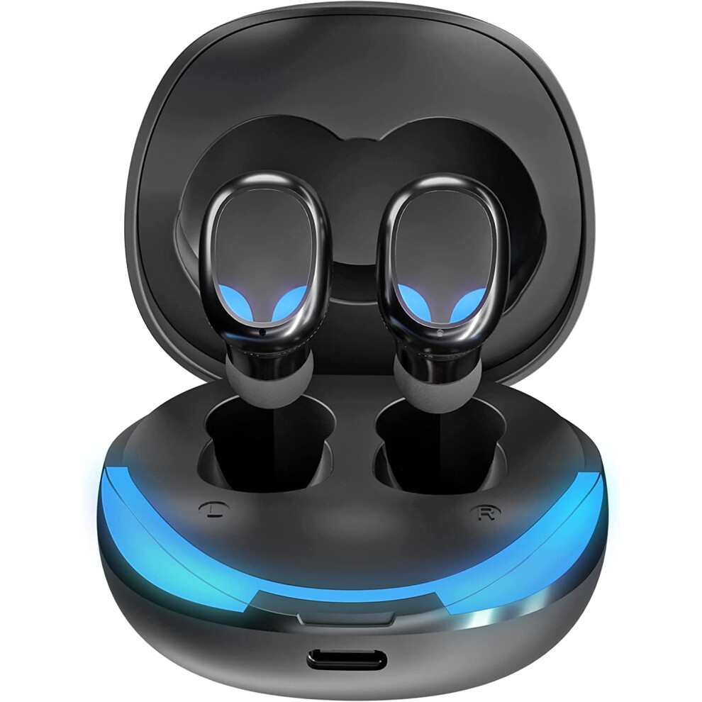 True Wireless Earbuds - Gaming Headphones Compatible With Bt 5.0, Passive Noise Cancellation, Smart Touch 9180479532989
