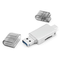 FOR USB-C Type C / USB 2.0 to NM Nano Memory Card TF Micro SD Card Reader for Cell Phone Laptop