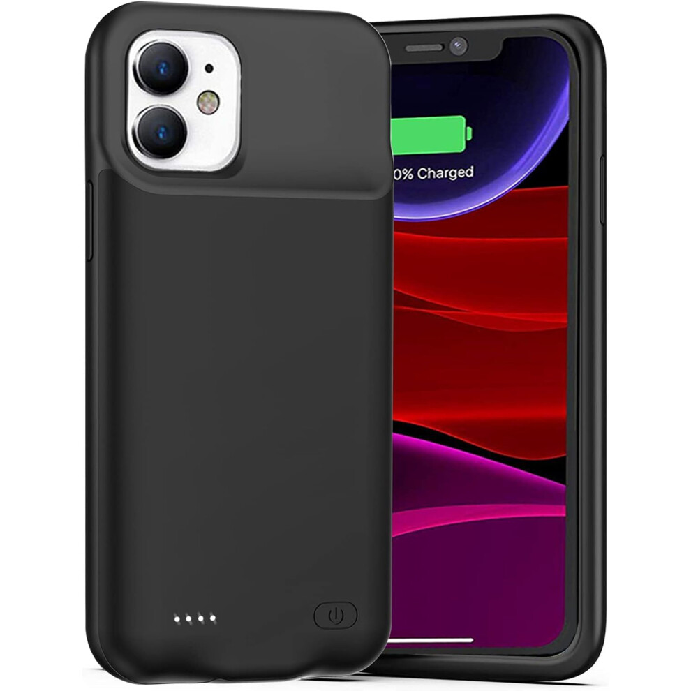 Battery Case For Compatible With Iphone 11, 7000Mah Rechargeable Portable Power Charging Case For Compatible With Iphone 11 (6.1 Inch) Battery Pack 9180479533375