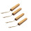 4pcs Wood Fire Starter Survival Tools Camping Ignition Strip Fire Starter Sticks 1