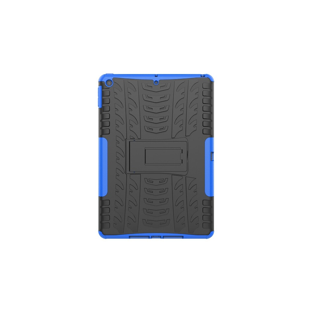 Compatible With Ipad 10.2" 2019/2020/2021 Hybrid Case With Stand - /Blue Black 9557311216862