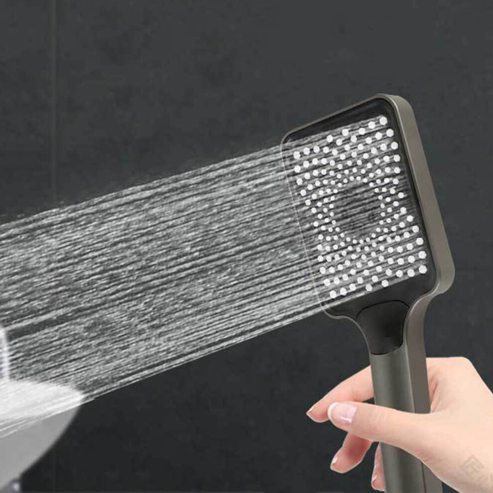 Hand Held Showerhead Clearance! High Powered, Pressurized Shower Head For Bathroom - Compatible With Standard Hose 9180479535720
