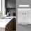 Wall Socket Face Waterproof Cover Electrical Outlet Plug PC White 2 Pcs 2