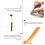 4pcs Wood Fire Starter Survival Tools Camping Ignition Strip Fire Starter Sticks 6