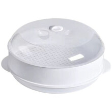 Steamer for microwave ovens, steamer roll for microwave ovens, steam cooking utensils, fast and healthy cooking