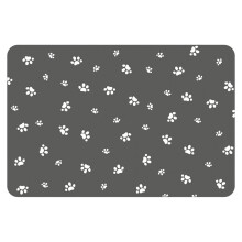 YOBOLK Pet Feeding Mat Compatible with All Bowls, Absorbent & Stain-Resistant Dog Bowl Mat, Easy Clean Puppy Food Water Mat