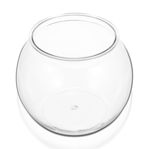 Clear Plastic Fish Bowl Terrarium Aquarium Vase Decoration