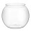 Clear Plastic Fish Bowl Terrarium Aquarium Vase Decoration 2
