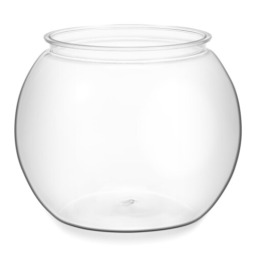 Clear Plastic Fish Bowl Terrarium Aquarium Vase Decoration 1