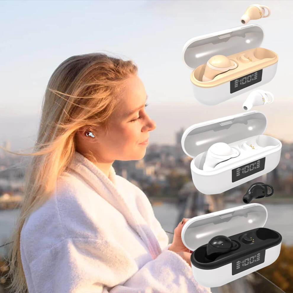 Jacenvly Mother's Day Clearance Wireless Earbuds Bluetooth In Ear-Weight Headphones Built-In Microphone Immersive Premium Sound With Charging Case 9418476364563