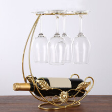 Clearance! Lssam Wine Glass Rack Wine Glass Holder Wine Holder Stand &Kitchen Tabletop Decoration,Metal Wine Bottle Rack For Holds 1 Bottle 4