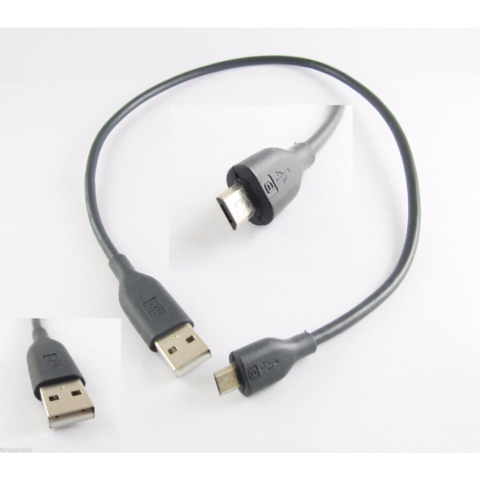 For 10Pcs Usb 2.0 A Male To Micro Usb B 5 Pin Phone Tablet Data Sync Charge Cable 0.5M 50Cm 9418476366789