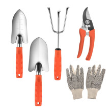 WSBDENLK Tools Garden Tools Set, 5Pcs Heavy Duty Garden Tool Kit with Anti-Skid Ergonomic Handle, Gardening Tools Gifts for Women & Men Rollbacks