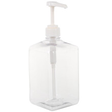 Liquid Containers Plastic Sugar Bottle Sauce Dispenser Clear Pump Bottles for Liquids Coffee Bar Honey Hand Pressure