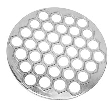 37Hole Dumpling Maker Aluminum Alloy Pelmeni Mold for Russian Ravioli Easy Clean Silver