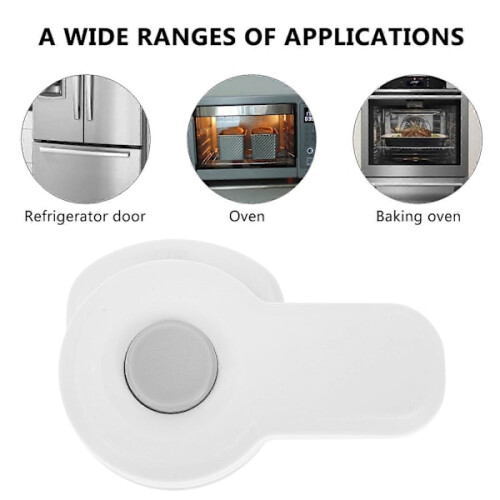pcs Kitchen Latch Child Lock Locking Oven Doors Lock for Child Safety 2