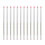 12Pcs Roll Paper Point Pens Thread Machine Sewing Pens Multi-purpose Crayons (White) 1