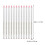 12Pcs Roll Paper Point Pens Thread Machine Sewing Pens Multi-purpose Crayons (White) 2