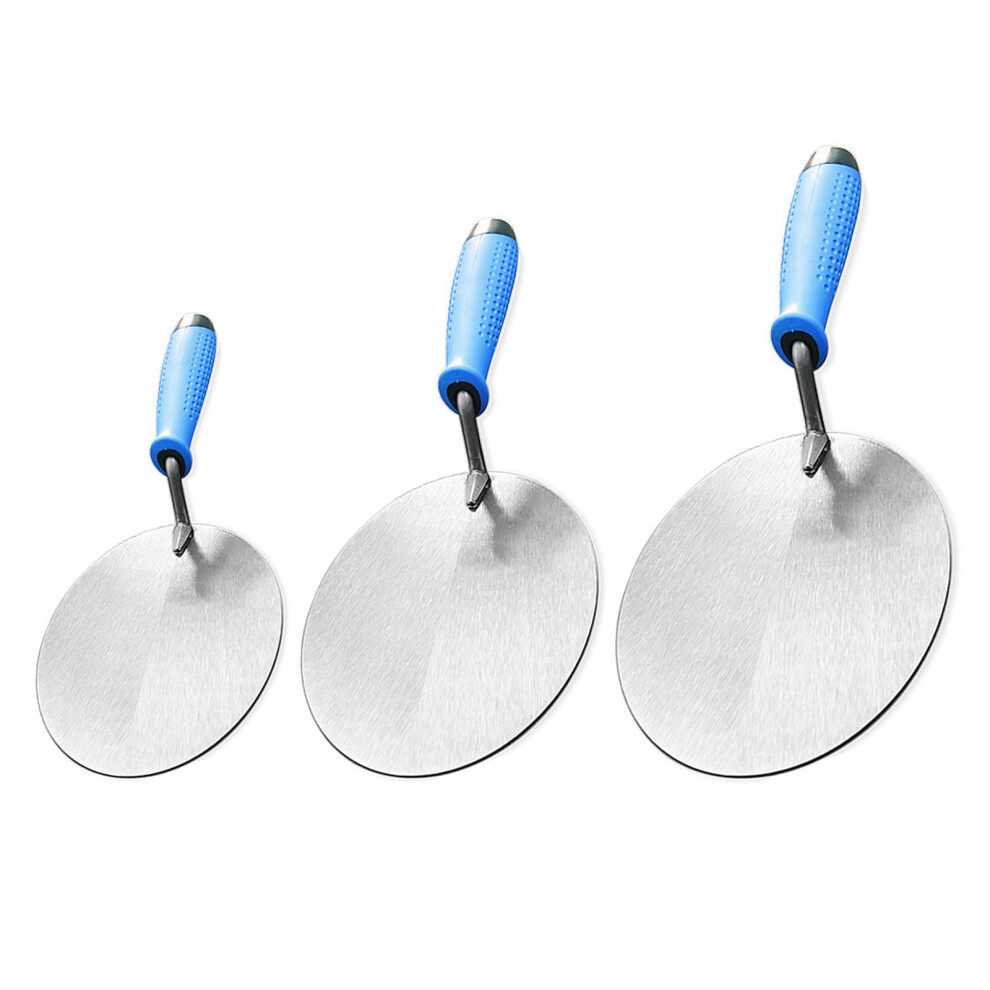 Stainless Steel Trowel Set For Bricklaying And Plastering With Ergonomic Comfort Grip 9113335512672