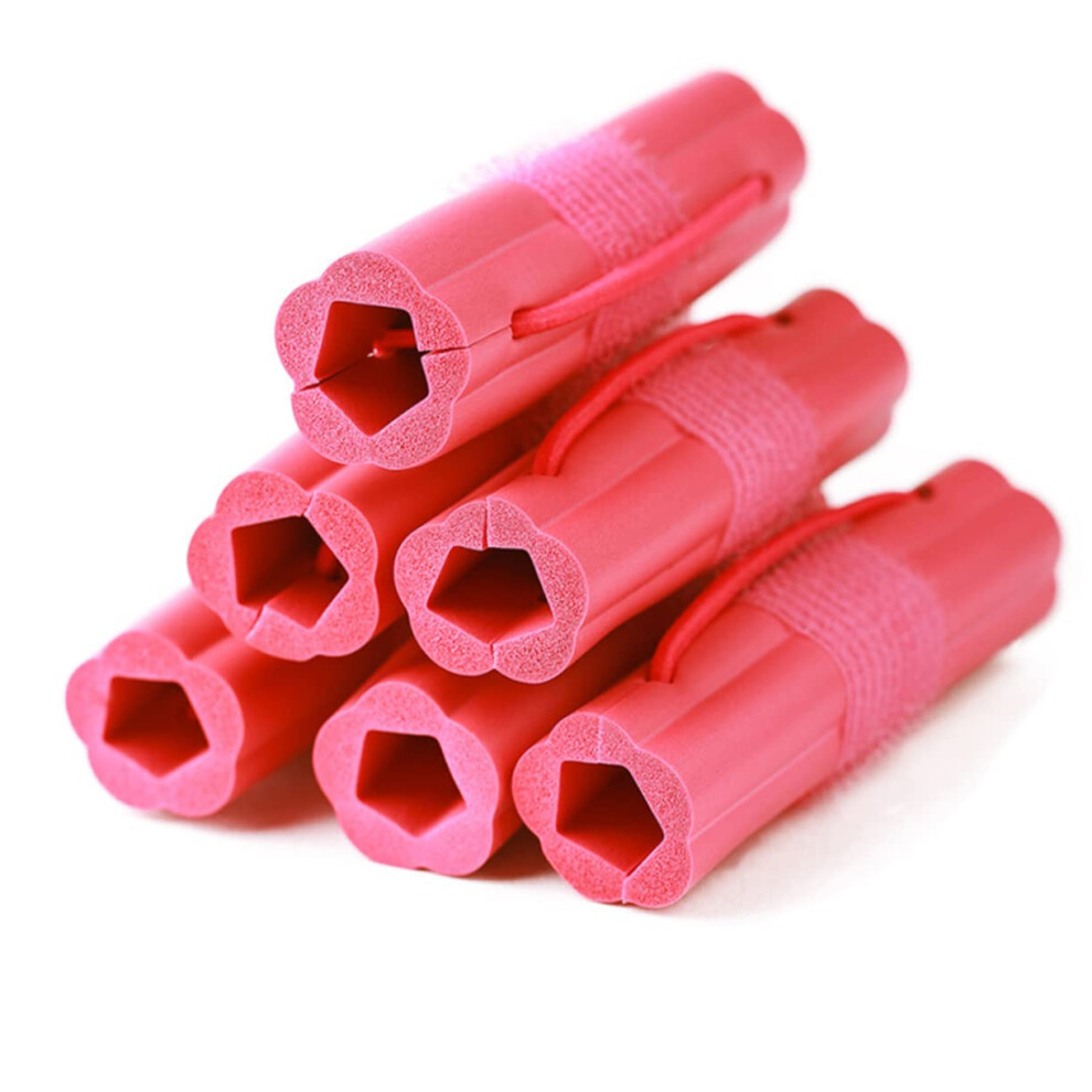 Heatless Hair Curlers Soft Sponge NoHeat Rollers for Overnight Gentle Styling 12pcs for Women