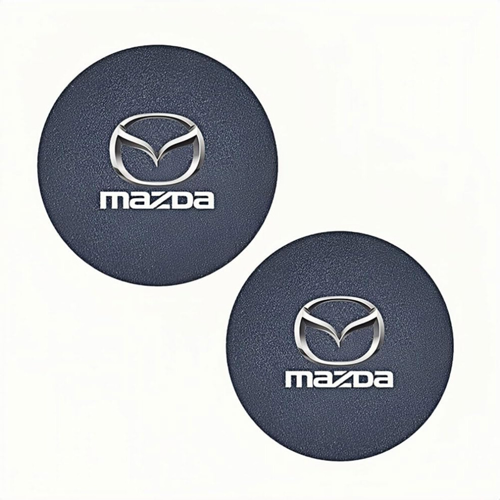 2 Pcs Car Cup Holder Coasters For Mazda 5 Grand Touring, Waterproof And Easy Clean Mats 9455672636087