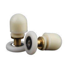 Shower Door Rollers 2 Pcs 25mm Wheels Smooth Gliding Sliding Glass Replacement for Cabins
