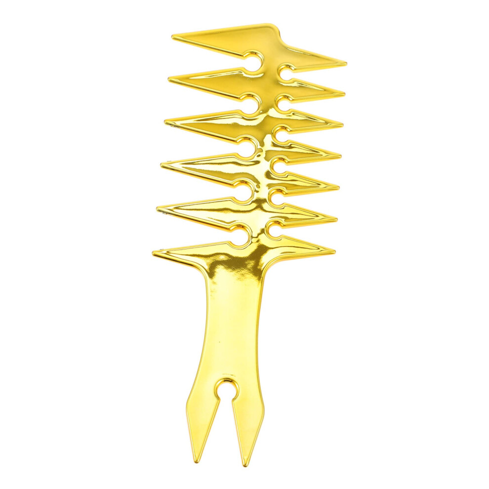 Unisex Men's Wide Tooth Hair Comb With Ergonomic Grip For Detangling And Daily Grooming Travel Friendly