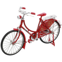 Guangmc Mini Finger Bike Model - Red 2 | Birthday Party Gift, Office Desktop Decoration