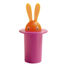 Poaug Storage Box for Cotton Swabs, Compatible with Rabbit Tooth Stick Cartridge, Creative Cartoon Pendant Design, Household Personalized Organizer