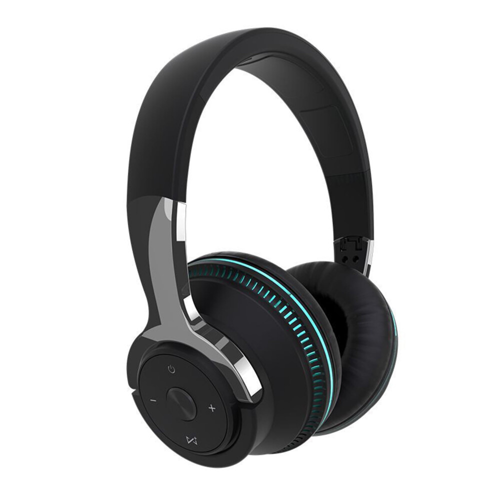 H2 Bluetooth-Compatible 5.1 Headphone Colorful Led Lights Portable Foldable Wireless Headset For Gaming 9180479539872