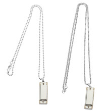Guangmc Harmonica Necklace Mini Jewelry Gift for Kids