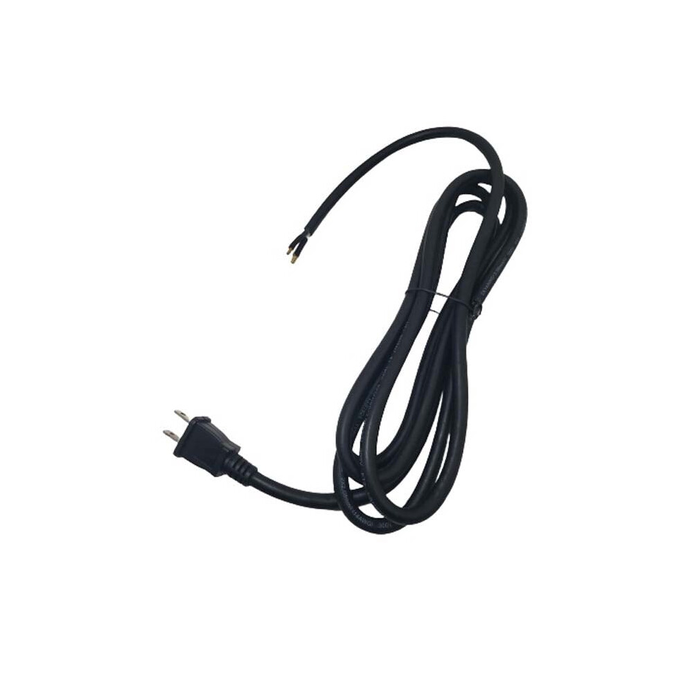 22-64-0473 - Line Cord 2/14 7Ft Rnd Open End Sj Plug 1-15P Black 9180479540557