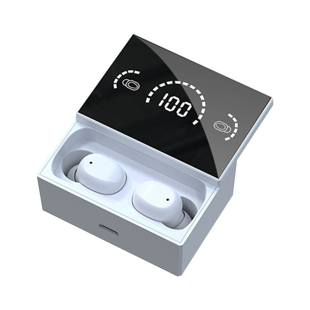 Eqwljwe Slider Wireless Binaural Bluetooth Headset Tws5 2 Sports Bluetooth Headset Bluetooth Headset Holiday Clearance 9180479539841