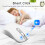 Wireless Mouse Rechargeable Mouse Laptop Mouse Portable Optical Mouse Adjustable Sensitivity Computer Mouse 2