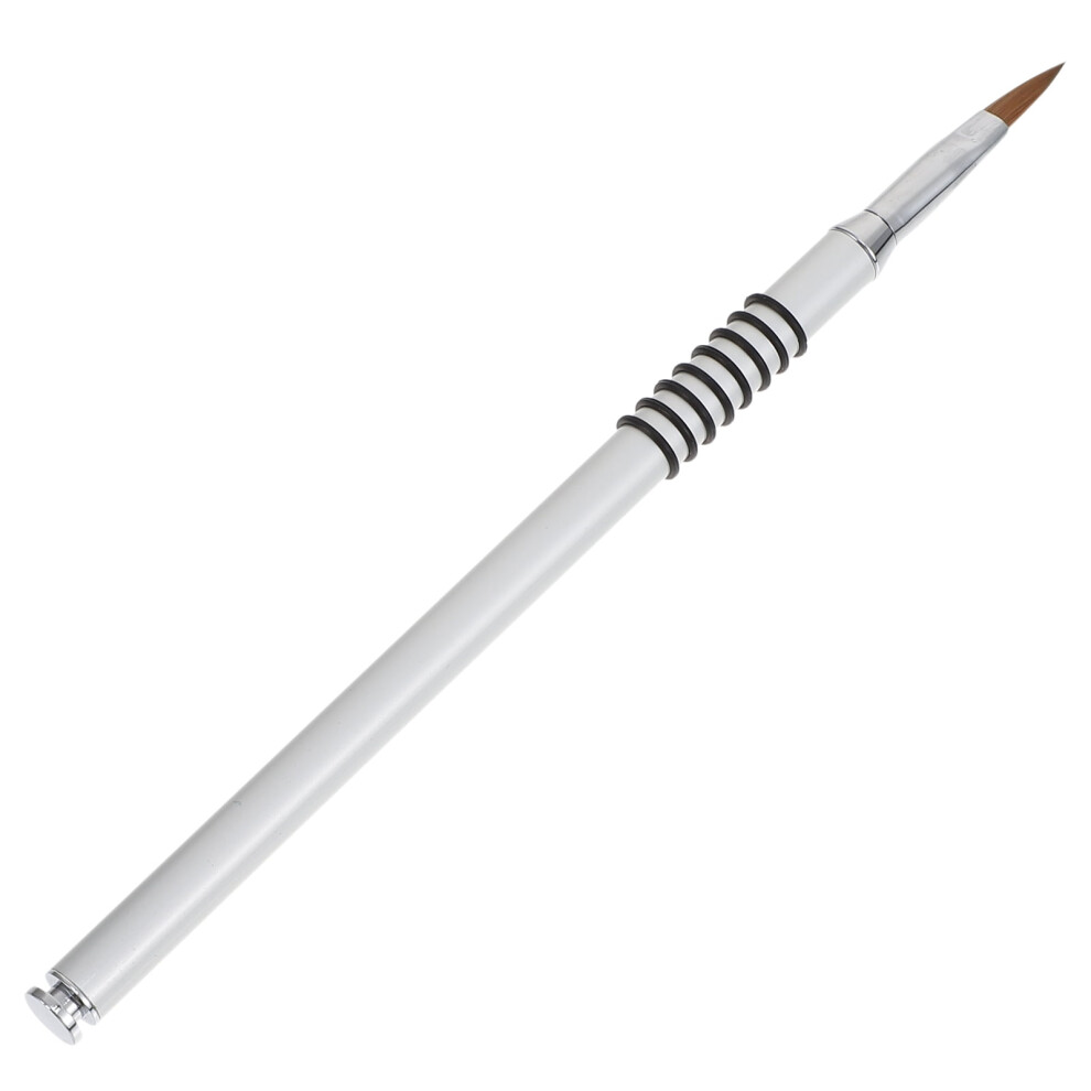 Salon Supply Practical Manicure Pen Nail Art Brush Drawing Three-dimensional Metal