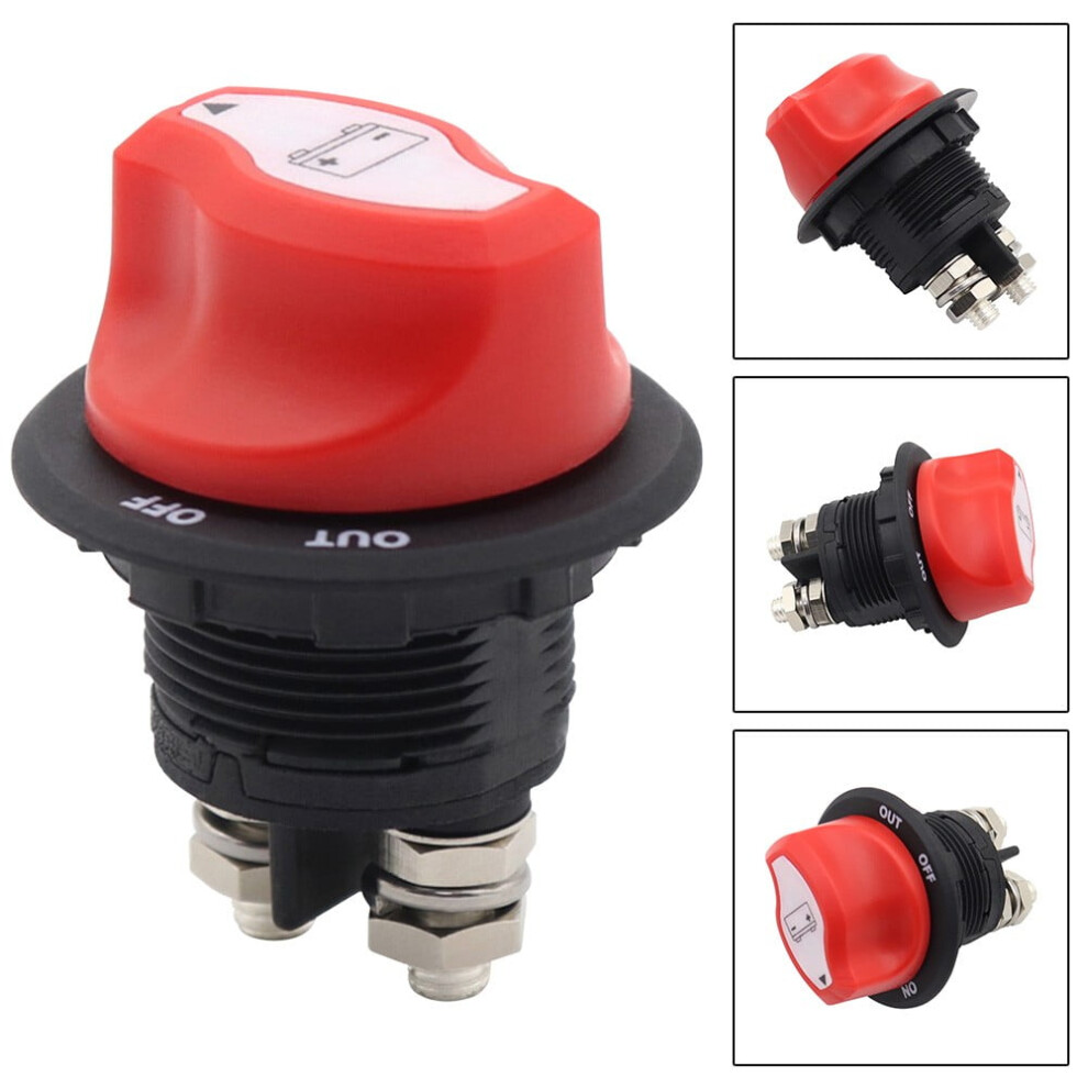 12V-32V Battery Disconnect Switch Master Isolator Cut Off Kill Marine Boat 9418476368202