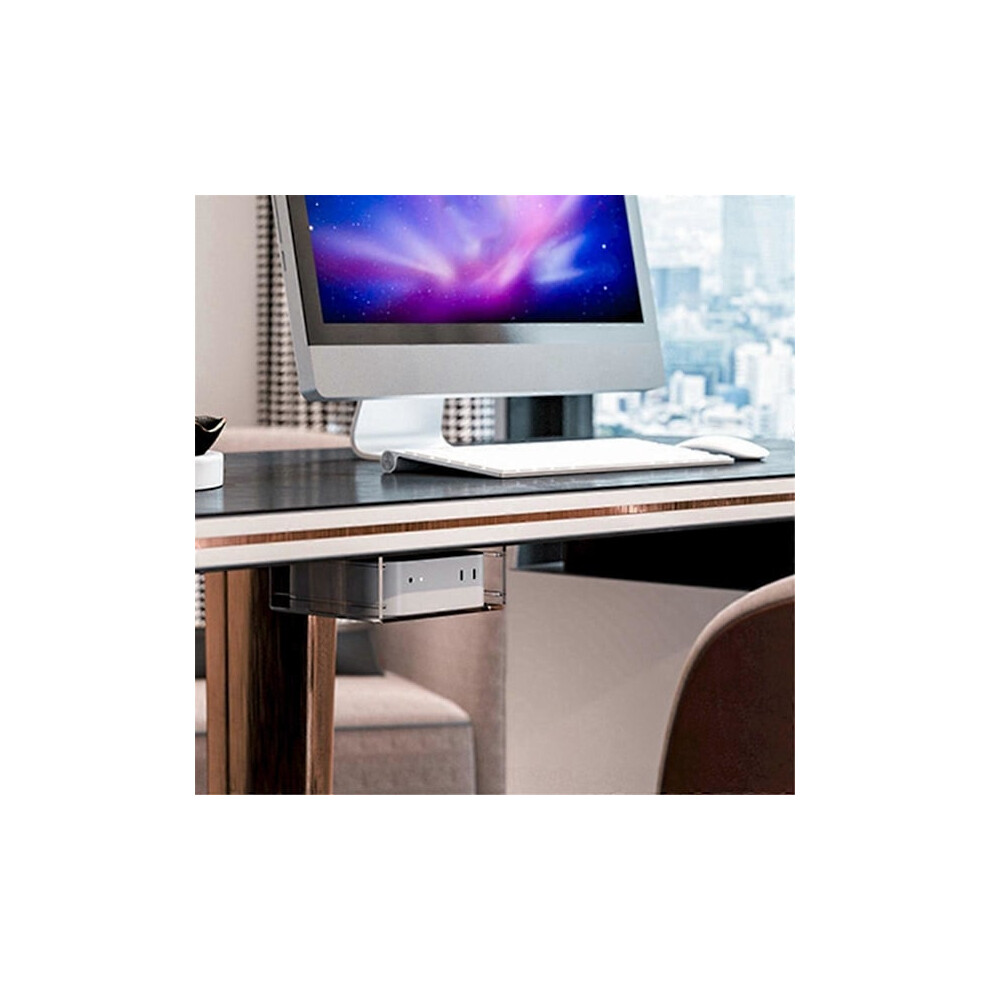 Acrylic Case Stand For Mac Mini M4 Under-Desk Wall Storage Stand 9418476369919