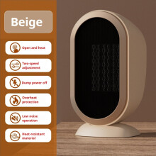 RnemiTe-amo Small Space Heater For Indoor Use Ceramic Space Heater Portable Heaters Fan For Office Bedroom With Thermostat 1200W