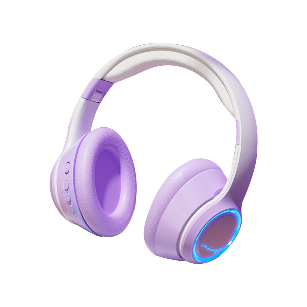 Summer Savings Clearance Items Home Deals! Zeceouar Clearance Items! Headworn Bluetooth Earphones,Gradient Sport Bass Earphones,5.3 Bluetooth 9130661652827