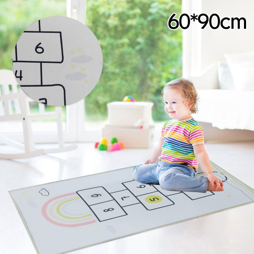 WinysinLovely Jumping House Carpet Slip Mat Children Play Climbing Mat Interesting Car