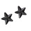 Black Home Decor Statue 2 Pcs Decorate Chopstick Rest Tableware Holder Chopsticks 4